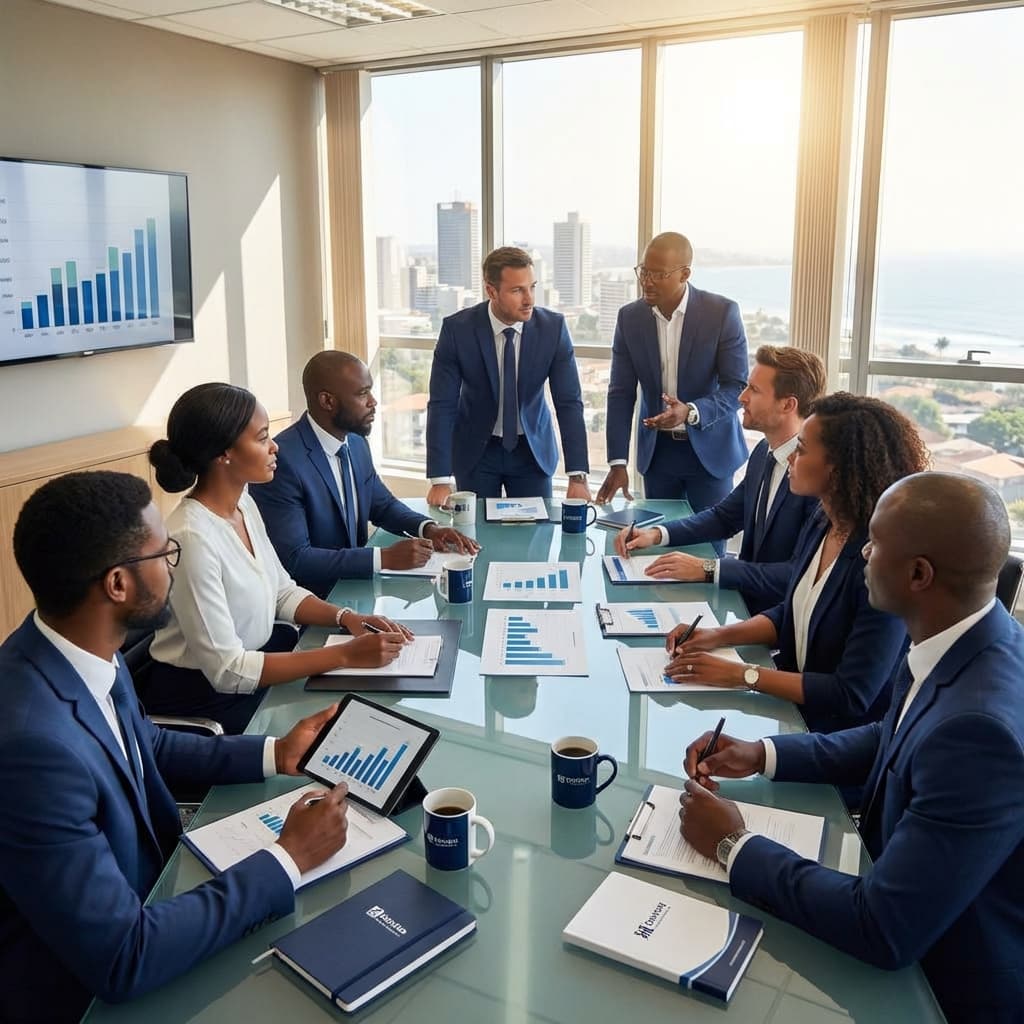 Reunião de negócios Audiplan